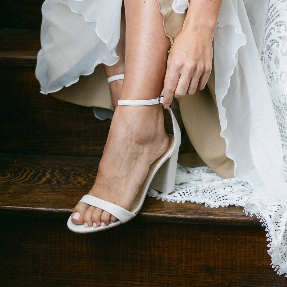Dita Heels White Grace Loves Lace Bridal
